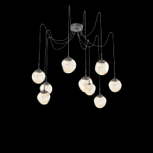 Hammerton SCB0066-09-GP-ZA-C01-L3 - Aster Round 9pc Swag Multi-Pendant (LED)