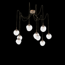 Hammerton SCB0066-09-NB-FC-C01-L3 - Aster Round 9pc Swag Multi-Pendant (LED)