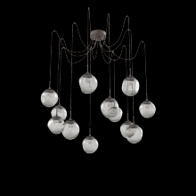 Hammerton SCB0066-12-FB-FS-C01-L3 - Aster Round 12pc Swag Multi-Pendant (LED)