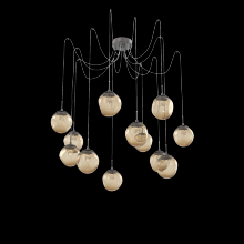 Hammerton SCB0066-12-GP-FB-C01-L1 - Aster Round 12pc Swag Multi-Pendant (LED)