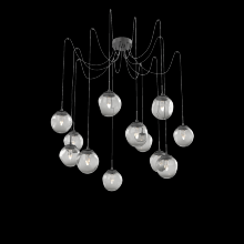 Hammerton SCB0066-12-MB-GS-C01-L3 - Aster Round 12pc Swag Multi-Pendant (LED)