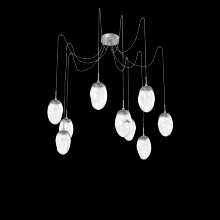 Hammerton SCB0067-09-CS-ZC-C01-L3 - Meteo Round 9pc Swag Multi-Pendant (LED)