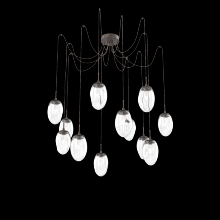 Hammerton SCB0067-12-FB-GC-C01-L1 - Meteo Round 12pc Swag Multi-Pendant (LED)