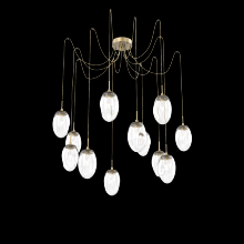 Hammerton SCB0067-12-GB-GC-C01-L3 - Meteo Round 12pc Swag Multi-Pendant (LED)