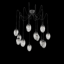 Hammerton SCB0067-12-MB-ZS-C01-L1 - Meteo Round 12pc Swag Multi-Pendant