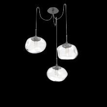 Hammerton SCB0068-03-GP-GC-C01-L1 - Nova Round 3pc Swag Multi-Pendant (LED)