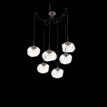Hammerton SCB0068-06-BB-FC-C01-L1 - Nova Round 6pc Swag Multi-Pendant (LED)