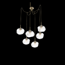 Hammerton SCB0068-06-GB-FC-C01-L1 - Nova Round 6pc Swag Multi-Pendant (LED)