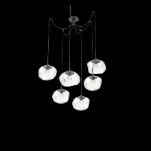 Hammerton SCB0068-06-MB-FC-C01-L1 - Nova Round 6pc Swag Multi-Pendant (LED)