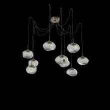 Hammerton SCB0068-09-BB-ZS-C01-L3 - Nova Round 9pc Swag Multi-Pendant (LED)