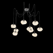 Hammerton SCB0068-09-GP-FA-C01-L1 - Nova Round 9pc Swag Multi-Pendant (LED)