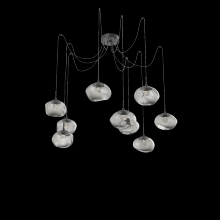 Hammerton SCB0068-09-MB-FS-C01-L1 - Nova Round 9pc Swag Multi-Pendant (LED)