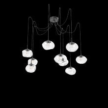 Hammerton SCB0068-09-MB-ZC-C01-L1 - Nova Round 9pc Swag Multi-Pendant (LED)