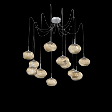 Hammerton SCB0068-12-CS-FB-C01-L1 - Nova Round 12pc Swag Multi-Pendant (LED)