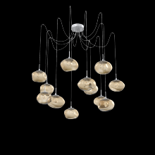 Hammerton SCB0068-12-CS-ZB-C01-L1 - Nova Round 12pc Swag Multi-Pendant (LED)