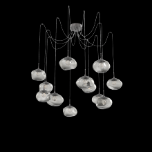 Hammerton SCB0068-12-GP-ZS-C01-L3 - Nova Round 12pc Swag Multi-Pendant (LED)