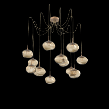Hammerton SCB0068-12-NB-FB-C01-L1 - Nova Round 12pc Swag Multi-Pendant