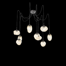 Hammerton SCB0069-09-GP-GA-C01-L1 - Cosmos Round 9pc Swag Multi-Pendant (LED)