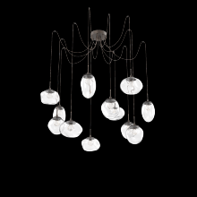 Hammerton SCB0069-12-FB-ZC-C01-L1 - Cosmos Round 12pc Swag Multi-Pendant (LED)