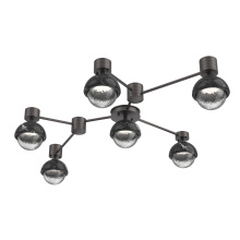 Hammerton SMB0093-HL-GP-C-L1-BM - Cabochon Flush Mount Wall Sconce Graphite