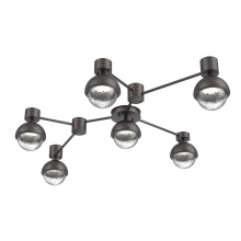 Hammerton SMB0093-HL-GP-C-L1-MS - Cabochon Flush Mount Wall Sconce Graphite
