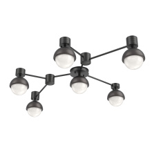 Hammerton SMB0093-HL-MB-WL-L3-GP - Cabochon Flush Mount Wall Sconce Matte Black