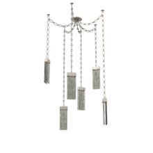 Hammerton SNB0042-06-BS-SG-CH2-L1 - Parallel Round Chain 6pc Swag Multi-Pendant