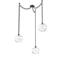 Hammerton SNB0047-03-MB-OC-CH2-E2 - Terra Multi Light Pendant Multi Port Canopy Matte Black
