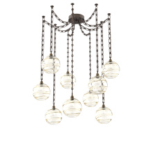 Hammerton SNB0047-09-FB-OA-CH3-E2 - Terra Multi Light Pendant Multi Port Canopy Flat Bronze