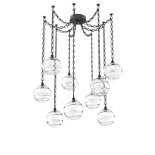 Hammerton SNB0047-09-MB-OC-CH1-E2 - Terra Multi Light Pendant Multi Port Canopy Matte Black