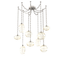 Hammerton SNB0048-09-BS-OA-CH1-E2 - Misto Multi Light Pendant Multi Port Canopy Beige Silver