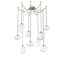 Hammerton SNB0048-09-BS-OC-CH2-E2 - Misto Multi Light Pendant Multi Port Canopy Beige Silver