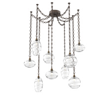 Hammerton SNB0048-09-FB-OC-CH1-E2 - Misto Multi Light Pendant Multi Port Canopy Flat Bronze