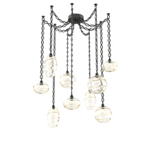 Hammerton SNB0048-09-MB-OA-CH2-E2 - Misto Multi Light Pendant Multi Port Canopy Matte Black