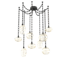 Hammerton SNB0048-09-MB-OA-CH3-E2 - Misto Multi Light Pendant Multi Port Canopy Matte Black