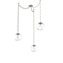 Hammerton SNB0066-03-BS-ZC-CH2-L3 - Aster LED Multi Light Pendant Multi Port Canopy Beige Silver