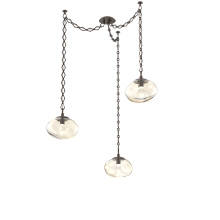 Hammerton SNB0068-03-FB-GA-CH1-L1 - Nova LED Multi Light Pendant Flat Bronze