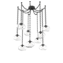 Hammerton SNB0068-09-MB-FC-CH2-L1 - Nova LED Multi Light Pendant Matte Black