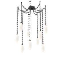 Hammerton SNB0071-09-MB-WL-CH2-L3 - Fiori Multi Light Pendant Matte Black