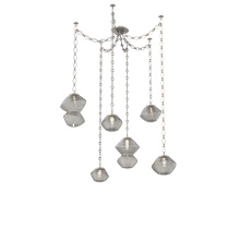 Hammerton SNB0089-06-BS-S-CH1-L3 - Mesa Multi Light Pendant Beige Silver