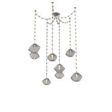 Hammerton SNB0089-06-BS-S-CH3-L1 - Mesa Multi Light Pendant Beige Silver