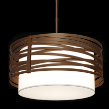 Hammerton CHB0013-18-FB-SH-001-E2 - Tempest Drum with Linen Shade - 18-Inch