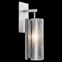 Hammerton IDB0044-18-GB-IW-E2 - Textured Glass Sconce - 18-Inch