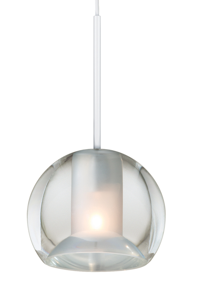 Pendant Gracie Crystal Frost Center Satin Nickel LED G4 2W 110lm Monopoint