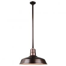 Hi-Lite MFG Co. H-QSN15116-SA-145/QSN36ST3-145/QSNHDSMC-145 - 16" Ceiling Stem Light