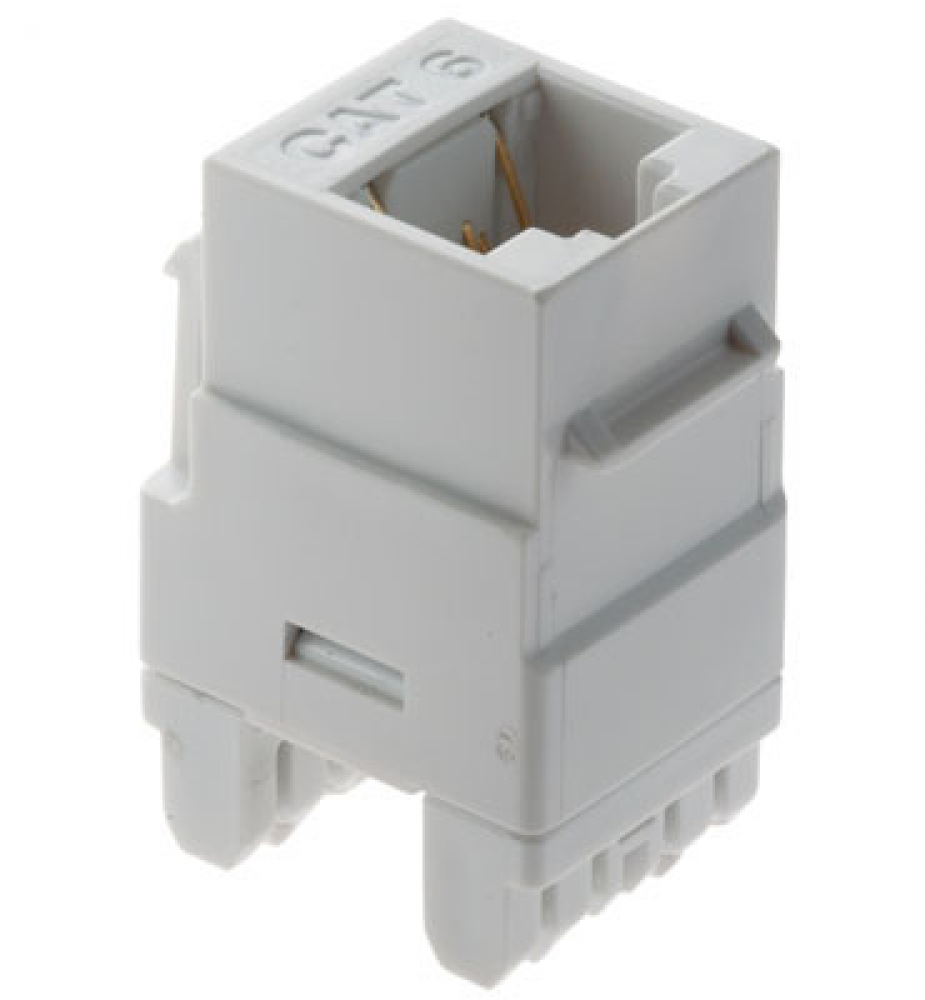 adorne Cat 6 RJ45 Data Insert, White