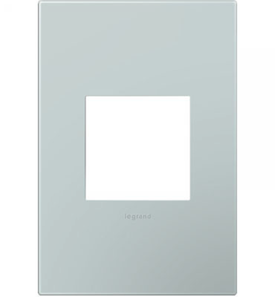 adorne Pale Blue One-Gang Screwless Wall Plate