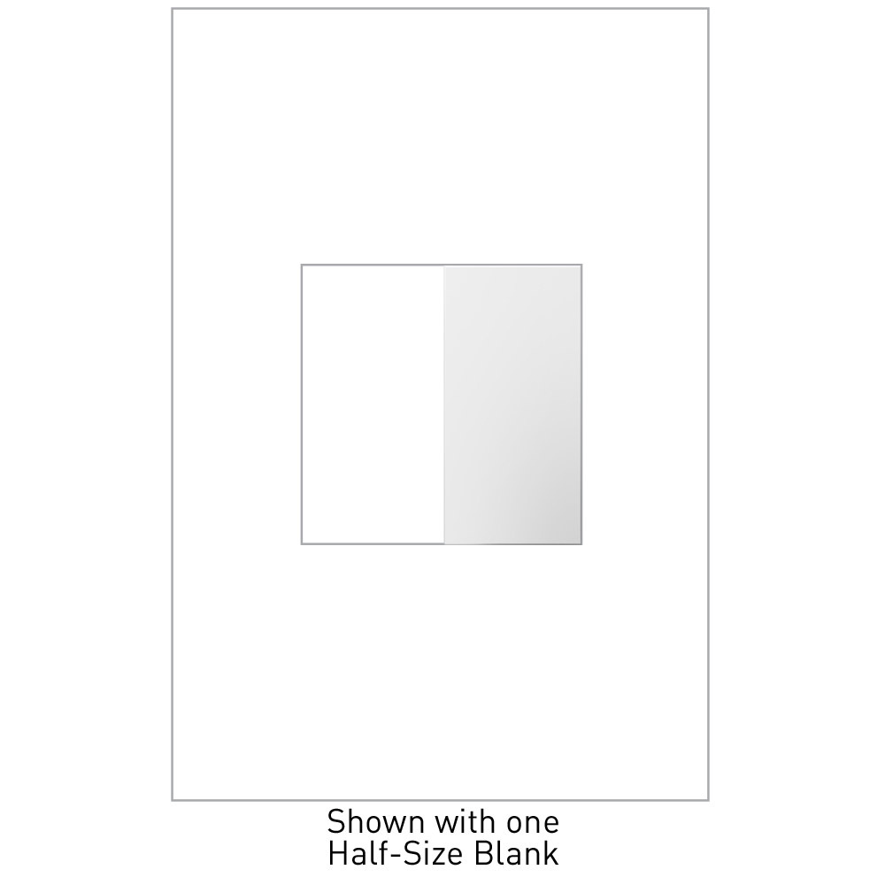 adorne Blank, Half-Size, White