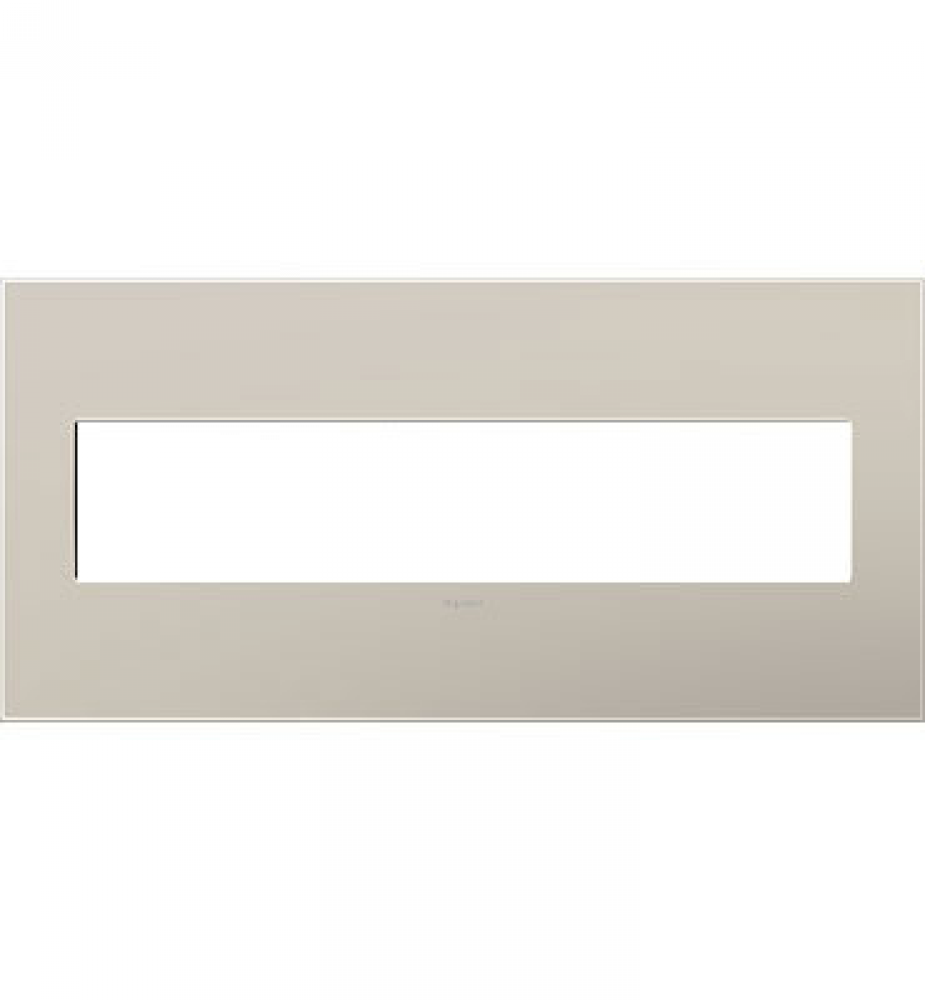 adorne Greige Five-Gang Screwless Wall Plate