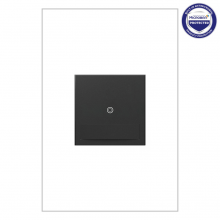 Legrand ASVS12G4 - adorne Motion Sensor Switch, Manual On/Auto Off, Graphite, with Microban